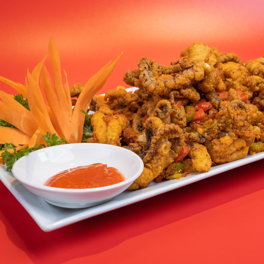 BẠCH TUỘC RANG MUỐI